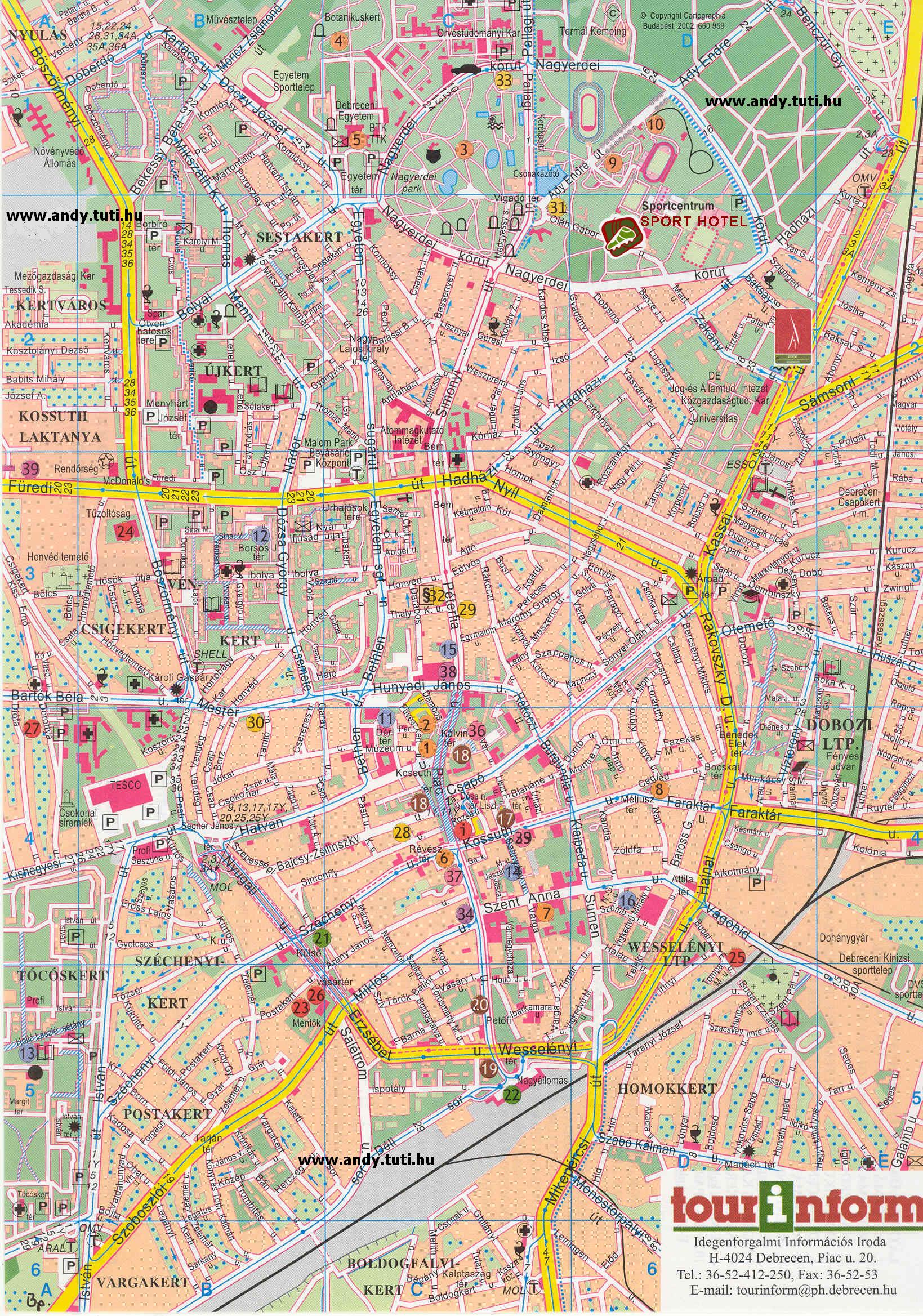 debrecen térkép letölthető Letölthető térképek :::::: Powered by: .webtar.hu ::::::* debrecen térkép letölthető