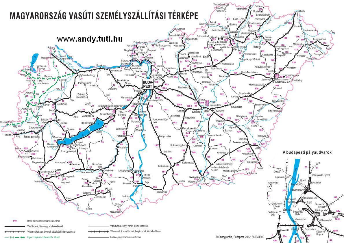 vasúti térkép magyarország 2013 2012 :::::: Powered by: .webtar.hu ::::::* vasúti térkép magyarország 2013